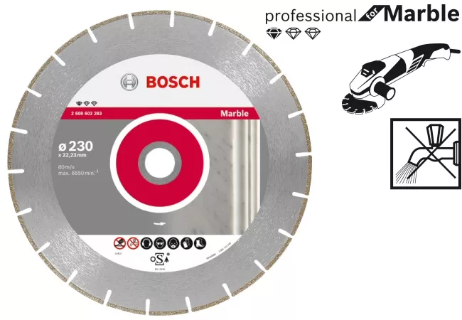 Disque diamanté Professional for Marble BOSCH